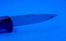 Piranha Blue P-1 Pocket 3.2" 154CM & Lightning OTF 3.25" 440C Automatic Pocket Knives Used Free Ship Piranha Blue P-1 Pocket 3.2" 154CM & Lightning OTF 3.25" 440C Automatic Pocket Knives Used Free Ship