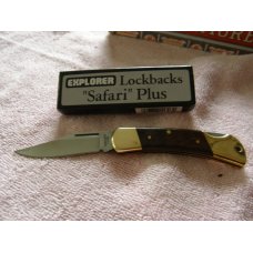 Mint in Box Explorer Lockback Knife Safari Plus Knife Mint in Box Explorer Lockback Knife Safari Plus Knife