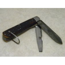 Camillus Cutlery Co. Camillus New York USA Brown Rogers Bone WWI Military Issue Electrician's Knife Camillus Cutlery Co. Camillus New York USA Brown Rogers Bone WWI Military Issue Electrician's Knife
