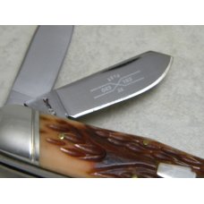 Schatt & Morgan Titusville PA Genuine Bone 043163 Whittler Knife 1 of 600 in Box c.2010 Schatt & Morgan Titusville PA Genuine Bone 043163 Whittler Knife 1 of 600 in Box c.2010