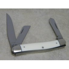 Case XX USA 8 Dot (1972) White 4318 HP Stockman Knife