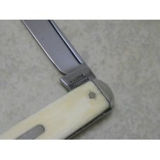 Vulcan T. Ellin & Co. Sheffield Genuine Ivory Equal End Pen Knife with Bar Shield c.1846-1944
