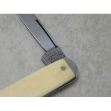 Vulcan T. Ellin & Co. Sheffield Genuine Ivory Equal End Pen Knife with Bar Shield c.1846-1944