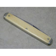 Vulcan T. Ellin & Co. Sheffield Genuine Ivory Equal End Pen Knife with Bar Shield c.1846-1944