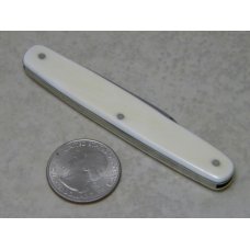 Vulcan T. Ellin & Co. Sheffield Genuine Ivory Equal End Pen Knife with Oval Shield c.1846-1944