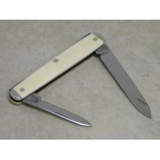 Ford & Medley Sheffield England Genuine Ivory Sleeveboard Pen Knife with Bar Shield c.1872-1930 Ford & Medley Sheffield England Genuine Ivory Sleeveboard Pen Knife with Bar Shield c.1872-1930