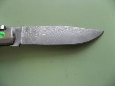 SCHATT & MORGAN #3 EXPRESS AUTO WORM GROOVE BONE DAMASCUS #3