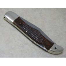Case XX Stainless USA 3 Dot (1977) Laminated Wood 6165 L SAB SSP Folding Hunter Lockback Knife Case XX Stainless USA 3 Dot (1977) Laminated Wood 6165 L SAB SSP Folding Hunter Lockback Knife