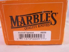 NIB Made in USA Marbles Woodcraft w Tigerwood Handle #80209 - SOLD NIB Made in USA Marbles Woodcraft w Tigerwood Handle #80209 - SOLD