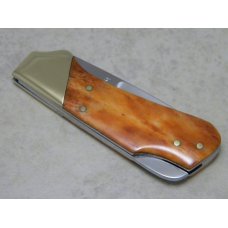 Kershaw Oregon USA by Kai Japan Model 2105 Little Stud Orange Bone Lockback Knife