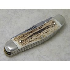 Fight'n Rooster Germany Stag 1996 International Cutlery Club Sowbelly Stockman Knife 1 of 125