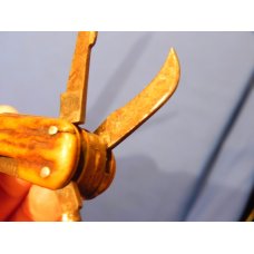Antique J A Henckels Farriers / Camping / Survival knife w/ Stag Handles -9 Blades/Tools - RARE ONE!