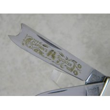 Fight'n Rooster Frank Buster Cutlery Co Germany Pearl The Captains Rooster Razor Gunstock Jack Knife