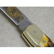 Schrade + USA LTD Stag North American Hunting Club 1978-1993 15th Anniversary Lockback Knife Schrade + USA LTD Stag North American Hunting Club 1978-1993 15th Anniversary Lockback Knife