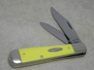 Case XX USA 7 Dot (1973) Yellow 3299 1/2 Large Jack Knife
