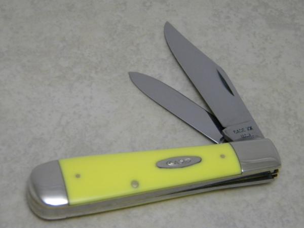 Case XX USA 7 Dot (1973) Yellow 3299 1/2 Large Jack Knife Case XX USA 7 Dot (1973) Yellow 3299 1/2 Large Jack Knife