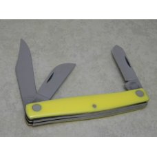 Case XX USA 6 Dot (1974) Yellow 33092 Large Birdseye Rivet Stockman Knife Case XX USA 6 Dot (1974) Yellow 33092 Large Birdseye Rivet Stockman Knife
