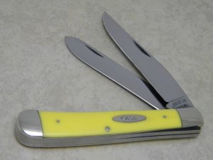 Case XX USA 6 Dot (1974) Yellow 3254 Trapper Knife