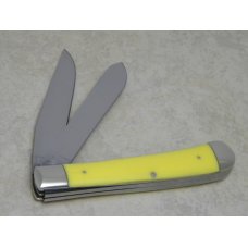 Case XX USA 6 Dot (1974) Yellow 3254 Trapper Knife Case XX USA 6 Dot (1974) Yellow 3254 Trapper Knife