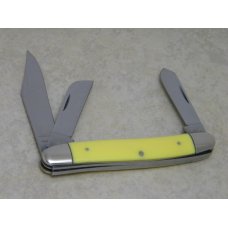 Case XX USA 10 Dot (1970) Yellow 3347 HP Stockman Knife Case XX USA 10 Dot (1970) Yellow 3347 HP Stockman Knife