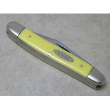 Case XX USA 10 Dot (1970) Yellow 3347 HP Stockman Knife Case XX USA 10 Dot (1970) Yellow 3347 HP Stockman Knife