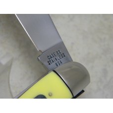 Case XX Stainless USA 1965-69 Yellow Composition 32095 Toothpick Fish Knife Case XX Stainless USA 1965-69 Yellow Composition 32095 Toothpick Fish Knife
