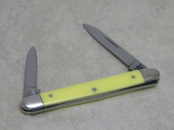 Case XX USA 6 Dot (1974) Yellow 3201 Pen Knife Case XX USA 6 Dot (1974) Yellow 3201 Pen Knife