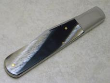 Smoky Mountain Knife Works "Chief Paduke Paducah Kentucky" Buffalo Horn Daddy Barlow Knife Smoky Mountain Knife Works "Chief Paduke Paducah Kentucky" Buffalo Horn Daddy Barlow Knife
