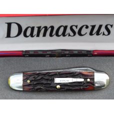 2000 Sterling Silver Remington Bullet pocket knife with Damascus Blades & Derlin handles -Nice one! 2000 Sterling Silver Remington Bullet pocket knife with Damascus Blades & Derlin handles -Nice one!