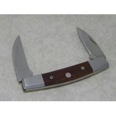 Bulldog Brand Pit Bulls Wood 2 Blade Congress Knife in Box Bulldog Brand Pit Bulls Wood 2 Blade Congress Knife in Box