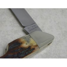 Taylor Cutlery Japan Elk Horn Surgical 1980 Stag Shark Easy Open Knife in Box Taylor Cutlery Japan Elk Horn Surgical 1980 Stag Shark Easy Open Knife in Box