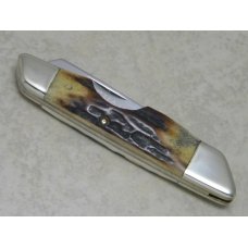 Taylor Cutlery Japan Elk Horn Surgical 1980 Stag Shark Easy Open Knife in Box Taylor Cutlery Japan Elk Horn Surgical 1980 Stag Shark Easy Open Knife in Box