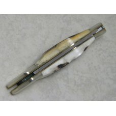 Taylor Cutlery Japan Elk Horn Surgical 1980 Stag Shark Easy Open Knife in Box Taylor Cutlery Japan Elk Horn Surgical 1980 Stag Shark Easy Open Knife in Box