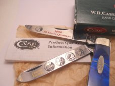 Case 50 States Quarters Knife Trapper 3254 CV Case 50 States Quarters Knife Trapper 3254 CV