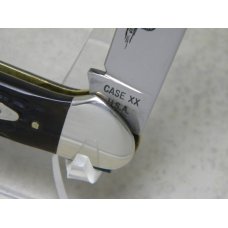 Case XX USA 1970's Bone 62131 Canoe Knife with Indian Etch