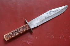 TRAMONTINA CARBON STEEL BOWIE FIXED BLADE KNIFE