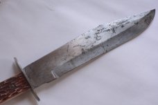 TRAMONTINA CARBON STEEL BOWIE FIXED BLADE KNIFE