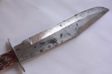 TRAMONTINA CARBON STEEL BOWIE FIXED BLADE KNIFE