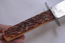 TRAMONTINA CARBON STEEL BOWIE FIXED BLADE KNIFE