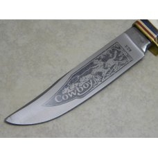 Robt Klaas Kissing Crane Solingen Germany Stag KC2 Cowboy Fixed Blade Sheath Knife