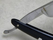 Vintage Wilbert Cutlery Co. Chicago "BIG BEN" Round Extra Hollow Ground Straight Razor in Box