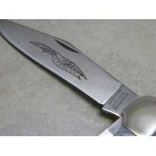 Parker & Son Chattanooga, TN K409 Japan Second Cut Stag Folding Hunter Knife in Box Parker & Son Chattanooga, TN K409 Japan Second Cut Stag Folding Hunter Knife in Box