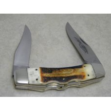Parker & Son Chattanooga, TN K443 Japan Second Cut Stag Double Lockback (Case Lockhorn) Knife in Box Parker & Son Chattanooga, TN K443 Japan Second Cut Stag Double Lockback (Case Lockhorn) Knife in Box