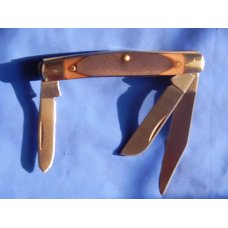 Vintage Schrade Old Timer 100 Year Anniversary 1904-2004 34OT 3 blade Stockman knife w scroll Shield Vintage Schrade Old Timer 100 Year Anniversary 1904-2004 34OT 3 blade Stockman knife w scroll Shield