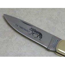 Parker Cut. Co. Japan Pakka Wood "The Timberwolf" Lockback Knife in Box Parker Cut. Co. Japan Pakka Wood "The Timberwolf" Lockback Knife in Box