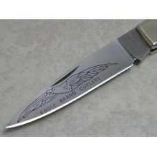 Parker Cut. Co. Surgical Steel Japan Pearl Eagle Brand Lockback Knife in Box Parker Cut. Co. Surgical Steel Japan Pearl Eagle Brand Lockback Knife in Box