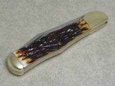 Parker Cut. Co. Japan Jigged Bone Wildlife Series "Stallion" Coke Bottle Folding Hunter Knife in Box Parker Cut. Co. Japan Jigged Bone Wildlife Series "Stallion" Coke Bottle Folding Hunter Knife in Box