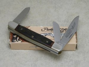 Parker Edwards Alabama, USA Eagle Brand Parkerwood 95143 Stockman Knife in Box c.1980's