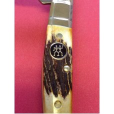 J.A. Henckels 4-Blade Conress Knife Nice Stag Germany Stainless J.A. Henckels 4-Blade Conress Knife Nice Stag Germany Stainless