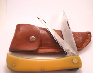 Big German Eye Sod Buster Saw Blade / Sheath 
